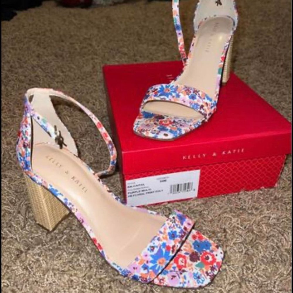Floral Heels